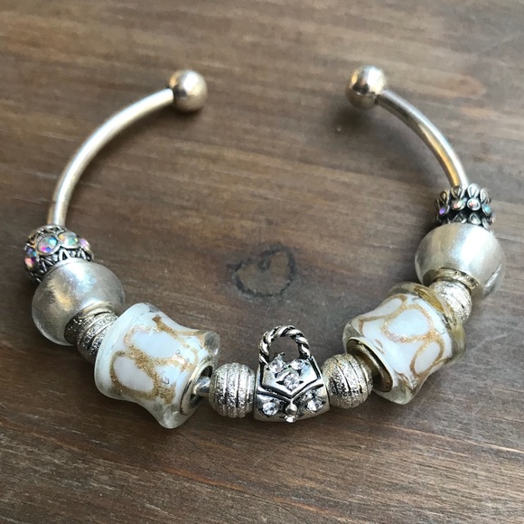 SOLD* Classy chic purse handbag charm bracelet - Picture 4 of 7